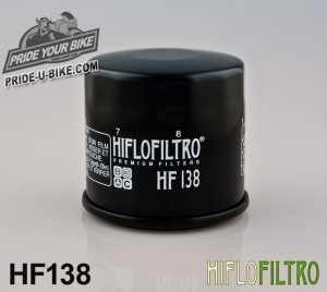 HF138 Масляный фильтр для мотоцикла HIFLO FILTRO HF138 Масляный фильтр для мотоцикла HIFLO FILTRO