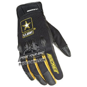 Кожано-текстильные мотоперчатки Joe Rocket US Army Stryker 