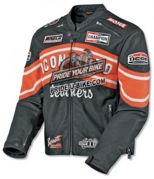 Мотокуртка кожаная - Icon Vintage Flattrack Мотокуртка кожаная - Icon Vintage Flattrack