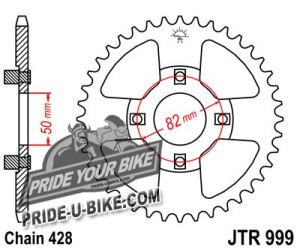 Звезда задняя JT Sprockets JTR999