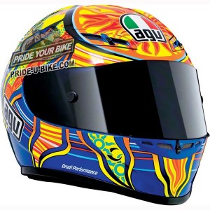 Мотошлем AGV GP-Tech Five Continents (интеграл) (2013)