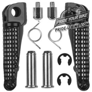 Передние подножки Kawasaki Z1000 Z750 Z750S zx6r zx9r ZX10R Black Передние подножки Kawasaki Z1000 Z750 Z750S zx6r zx9r ZX10R Black