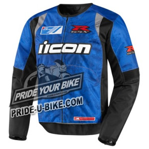 Текстильная мотокуртка Icon OVERLORD TEXTILE GSX-R
