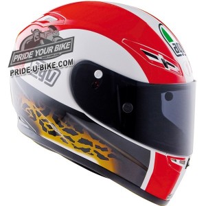Мотошлем AGV GP-Tech Marco Simoncelli Replica (интеграл) (2013)