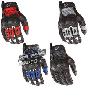 Кожано-текстильные мотоперчатки Joe Rocket SuperMoto 2.0 