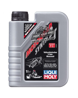 Cинтетическое моторное масло для 2-тактных мотоциклов Liqui Moly