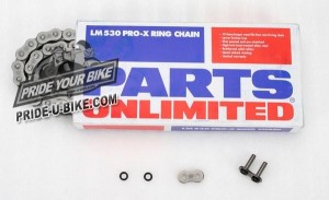 Мотоцепь - Parts Unlimited 530 X-Ring High Performance Мотоцепь - Parts Unlimited 530 X-Ring High Performance