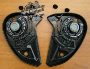 Плата стекла - крепление визора мотошлема KBC VR3, VR2, FORCE RR