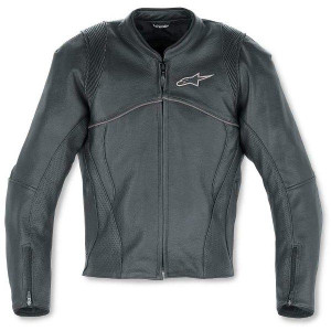 Кожаная мотокуртка Alpinestars B-52 - 2010 Кожаная мотокуртка Alpinestars B-52 - 2010