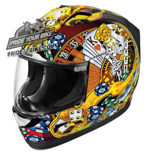 Мотошлем Icon Alliance Lucky Lid (интеграл) (ed2011)