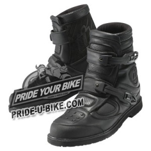 Мотоботинки кожаные, влагостойкие Icon PATROL WATERPROOF BOOT