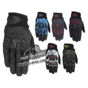 Кожано-текстильные мотоперчатки Alpinestars Masai