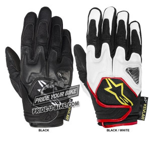 Кожано-текстильные мотоперчатки Alpinestars Scheme Kevlar 